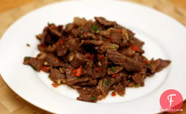 Dinner Tonight: Hunan Beef with Cumin