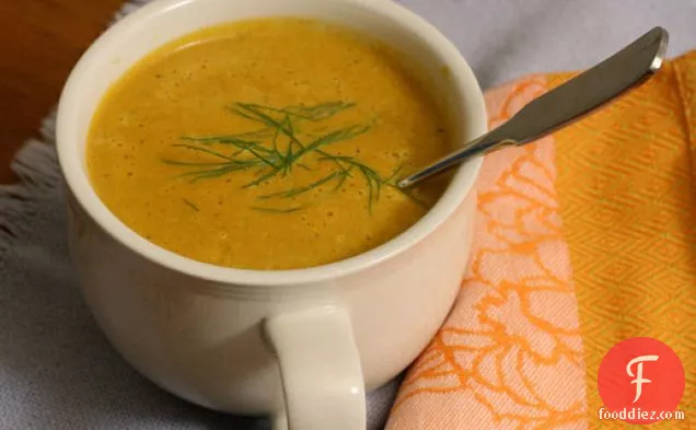 Eat for Eight Bucks: Roasted Carrot-Fennel Soup