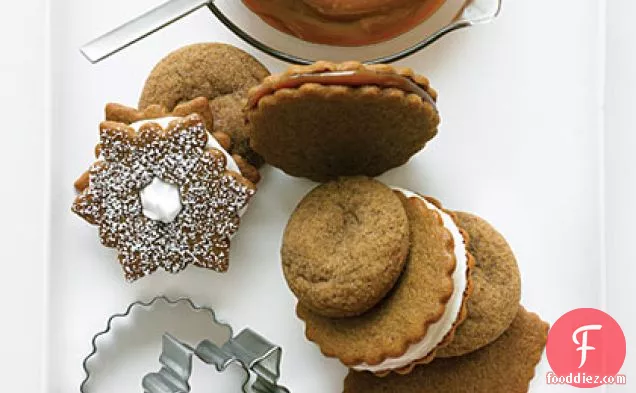Sugar- and Spice-dusted Ginger Chew Cookies