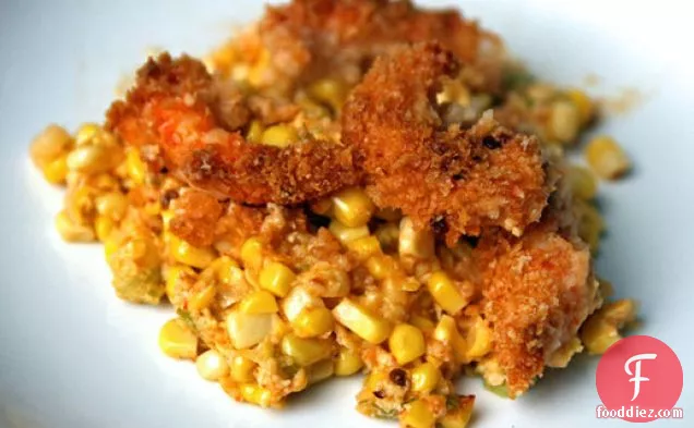 Dinner Tonight: Crisp Chipotle Shrimp with Corn and Scallions