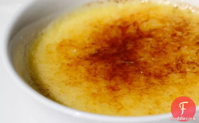 French in a Flash (Classic): Vanilla Bean Crème Brûlée