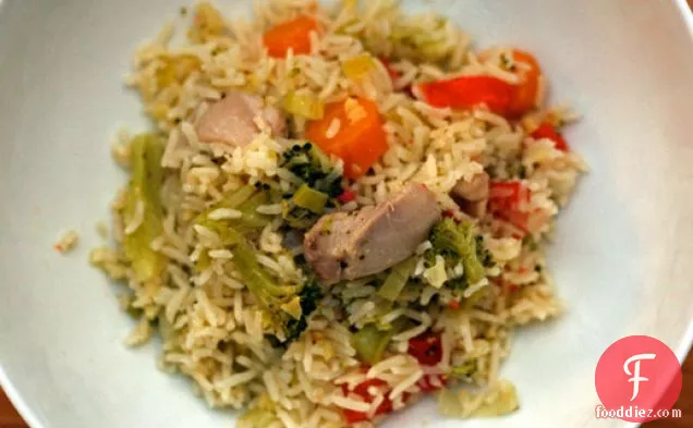 डिनर टुनाइट: सुगंधित चावल के साथ रोजर एबर्ट का चिकन