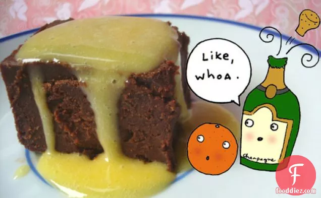 Cakespy: Mimosa Brownies