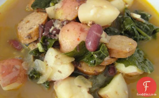 Cook the Book: Azorean Kale, Sausage, and Bean Soup