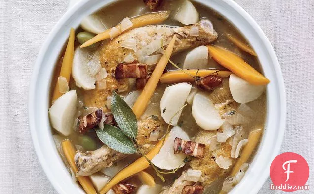 Braised Chicken Legs with Green Olives
