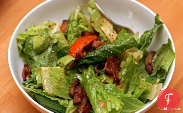 Dinner Tonight: Bacon, Lettuce, and Tomato Salad with Aioli Dressing