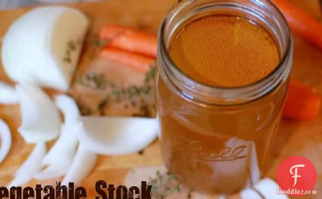 Reckless Abandon: Easy Vegetable Stock from Old Scraps