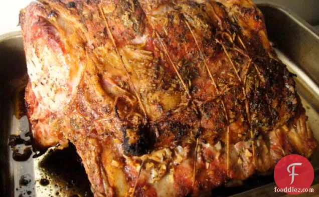 Cook the Book: Pork Rib Roast with Rosemary and Sage