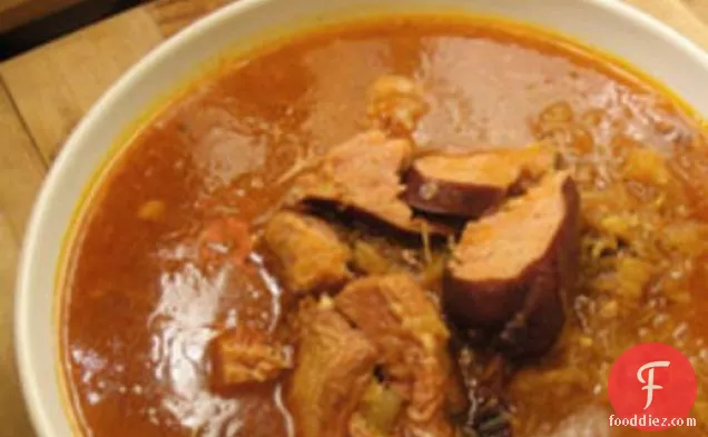 कुक द बुक: स्लोवाक सौकरकूट सूप