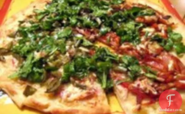Meat Lite: Antipasto Pizza