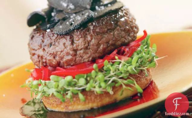 Cook the Book: Fleur Burger with Truffles