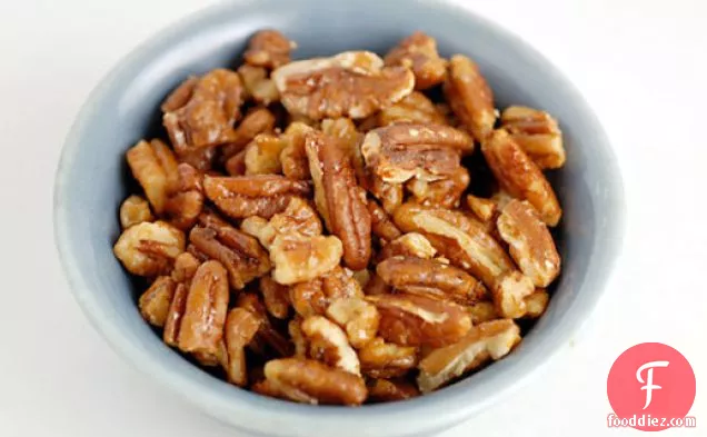 Cook the Book: Candied Pecans and Herbed Toasted Walnuts