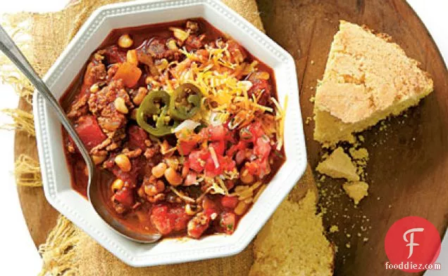 Beef-and-Black-eyed Pea Chili