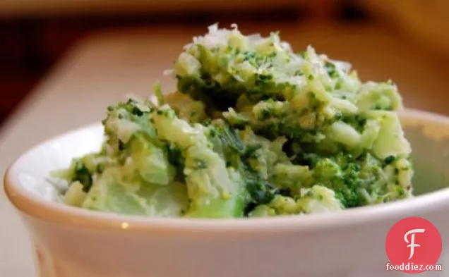 Cooking from the Glossies: Creamed Broccoli with Parmesan
