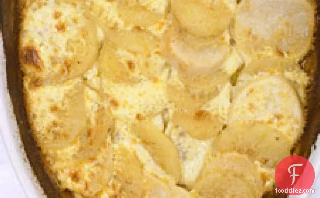 Potato-and-turnip Gratin