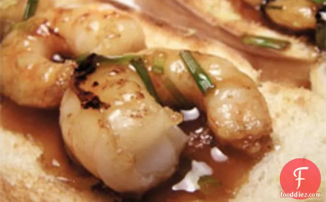 डिनर टुनाइट: 'दा ज़कारिया' से झींगा ब्रूसचेट्टा