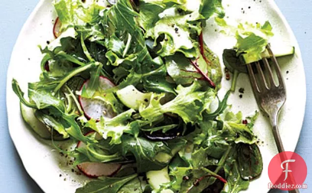 Green Salad with Simple Vinaigrette