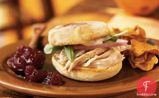 Toasted Turkey and Brie Sandwiches