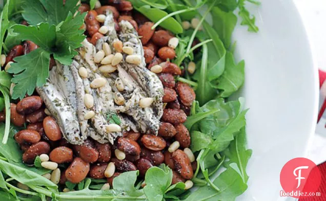 Anchovies, Beans And Rocket