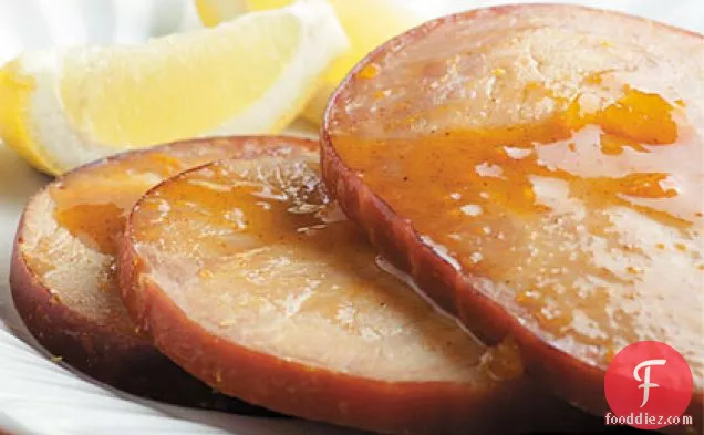 Apricot-Glazed Baked Ham