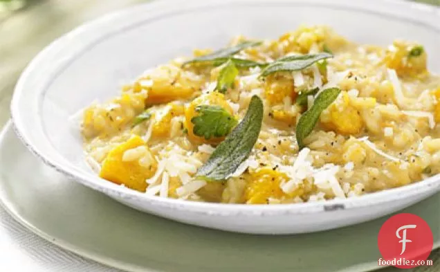 The ultimate makeover: Risotto with squash & sage