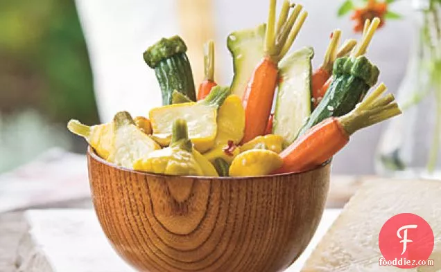 Sweet-and-Sour Veggie Pickles