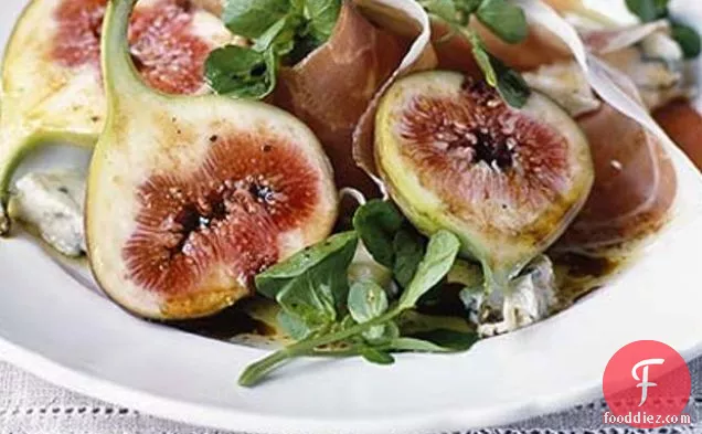 Fig, Gorgonzola & Prosciutto Salad