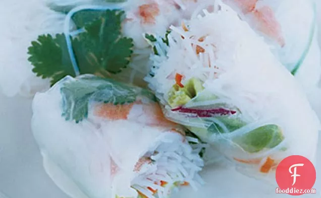 Shrimp-and-Vegetable Summer Rolls