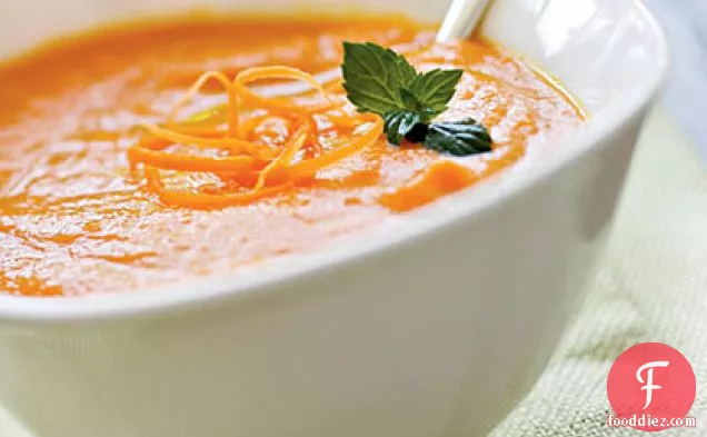 मलाईदार गाजर का सूप
