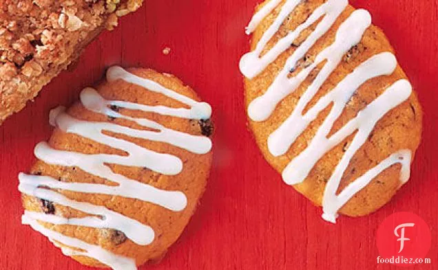 Iced Carrot Cookies