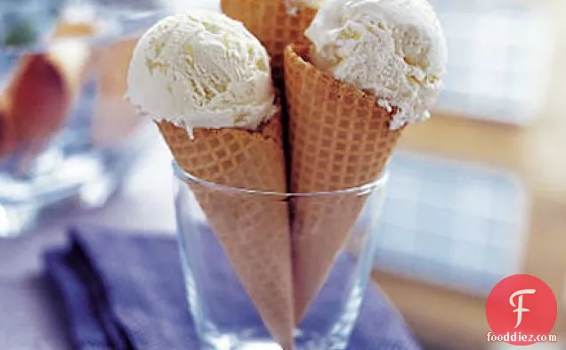 नींबू मेरिंग्यू आइसक्रीम