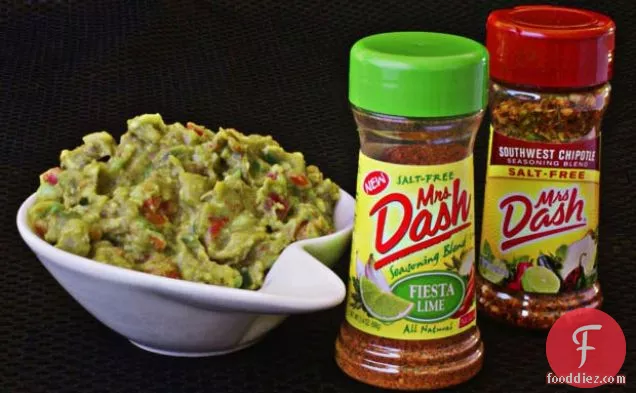 Healthy, Salt Free Chipotle and Lime Guacamole