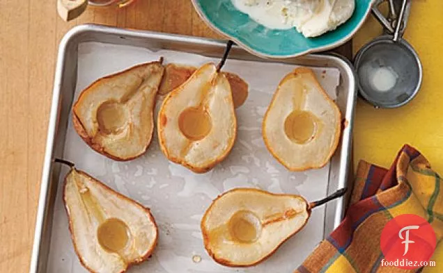 Honey-Roasted Pears