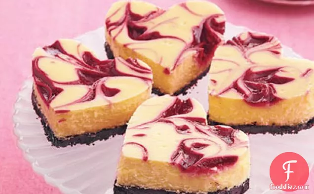 Raspberry-White Chocolate Cheesecake Bars