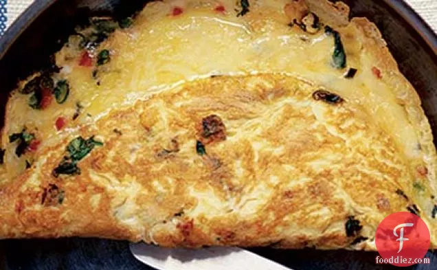 Chilli cheese omelette