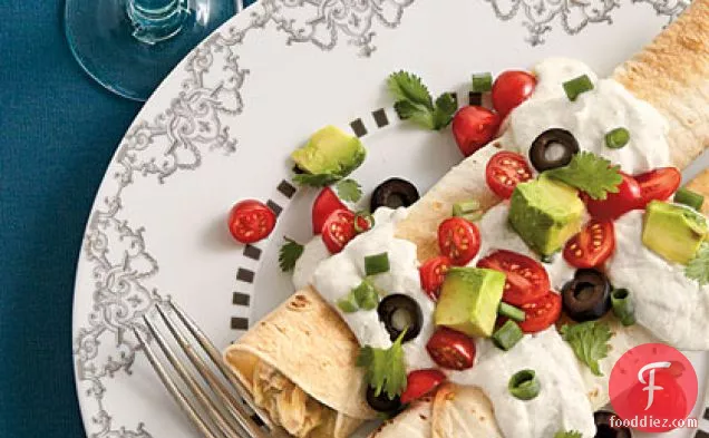 चिकन एनचिलाडस