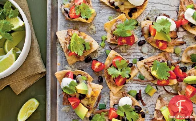 धीमी कुकर बीफ नाचोस