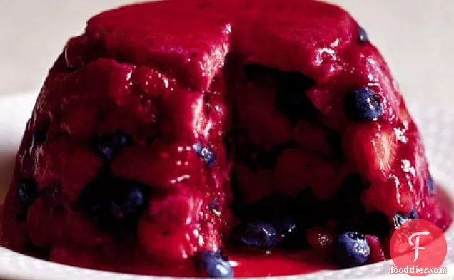 Simple summer pudding