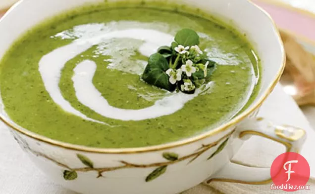 Watercress-Buttermilk Soup