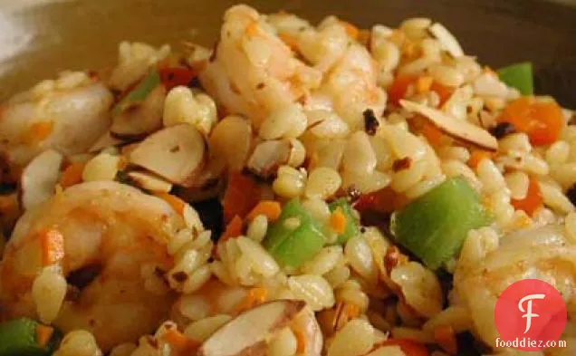 Shrimp and Orzo Pilaf