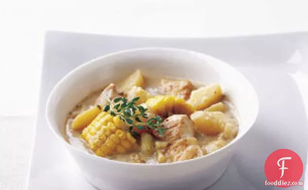 Old-Fashioned Chicken and Corn Stew