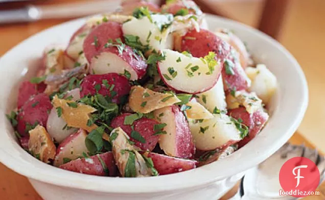 Warm Smoked-Trout Potato Salad