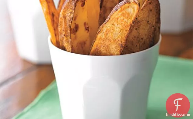 Spicy Roasted Potato Wedges