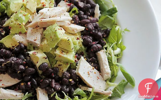 Chicken, Avocado And Black Beans
