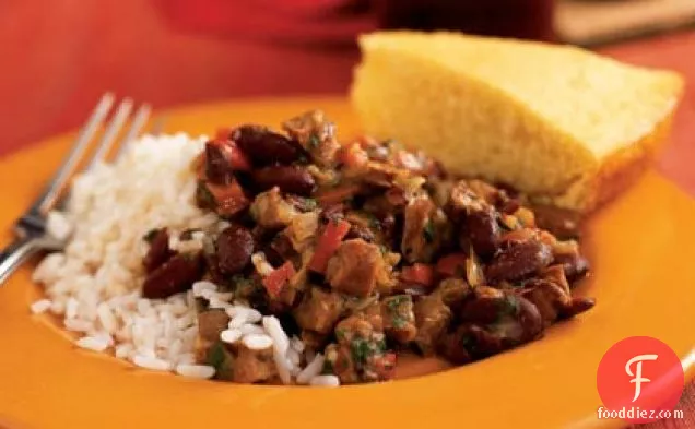 Andouille and Red Beans with Rice