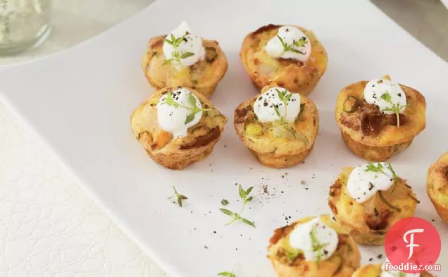 Mini Bacon Quiches