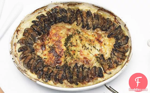 Potato-Mushroom Gratin