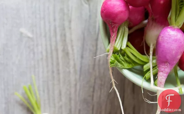 Radish Salad With Apple, Avocado, Egg And Shaved Manchego