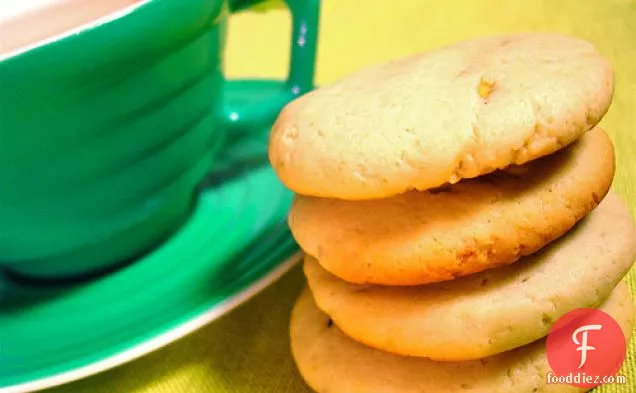 Avocado Lime Tea Cookies