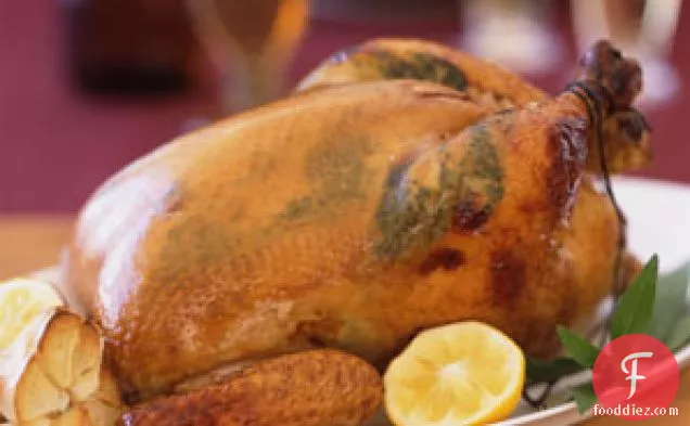 Honey-Roasted Chicken with Lemon and Tarragon